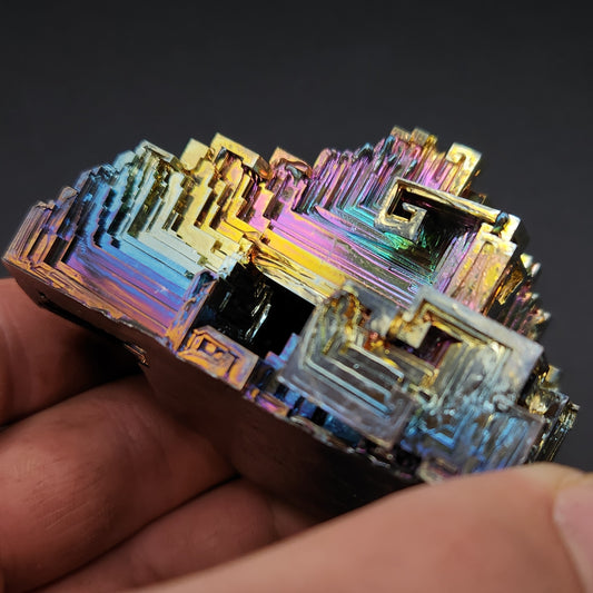 "The Pyramid" Large Bismuth Crystal