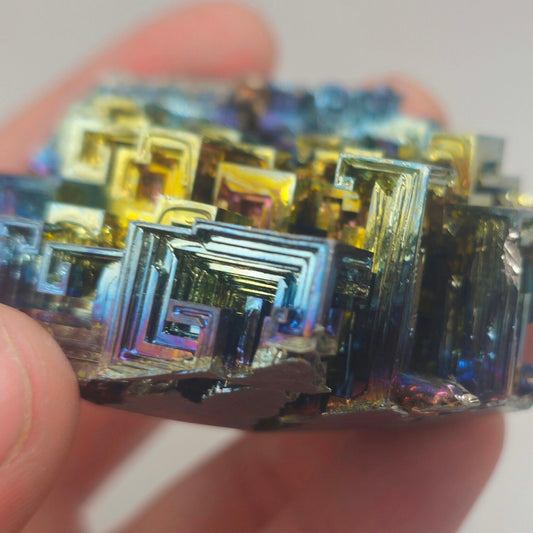 Handmade Large Bismuth Crystal