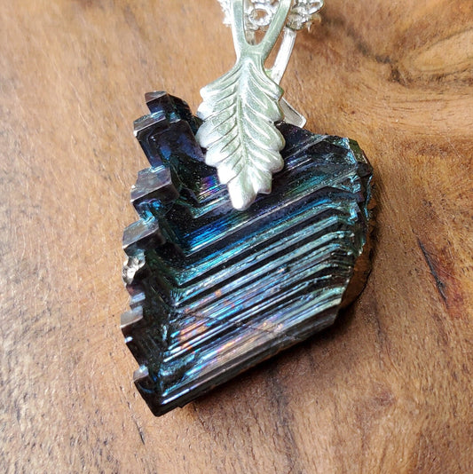 Handcraft Bismuth Crystal Necklace