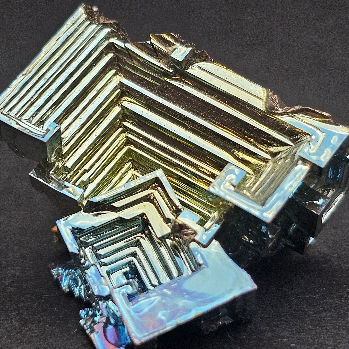 Lot of Five Bismuth Crystals