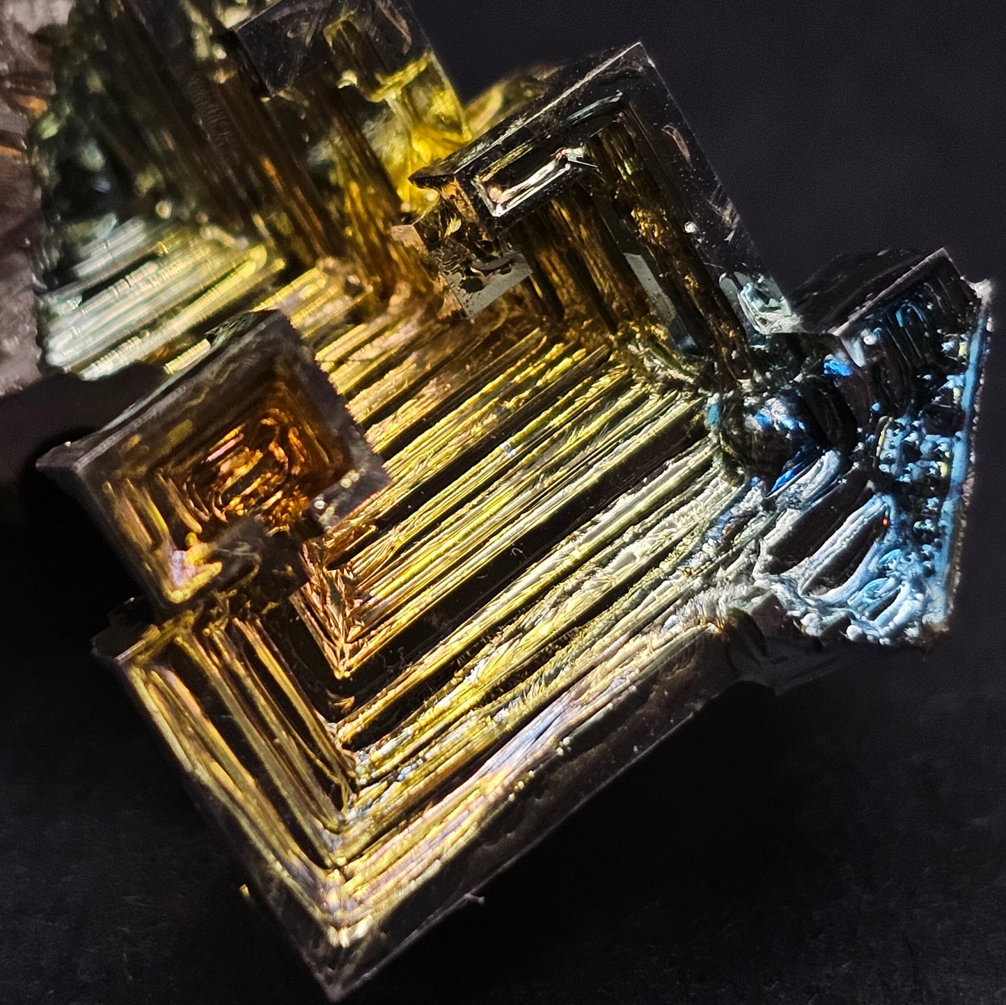 Lot of Five Bismuth Crystals