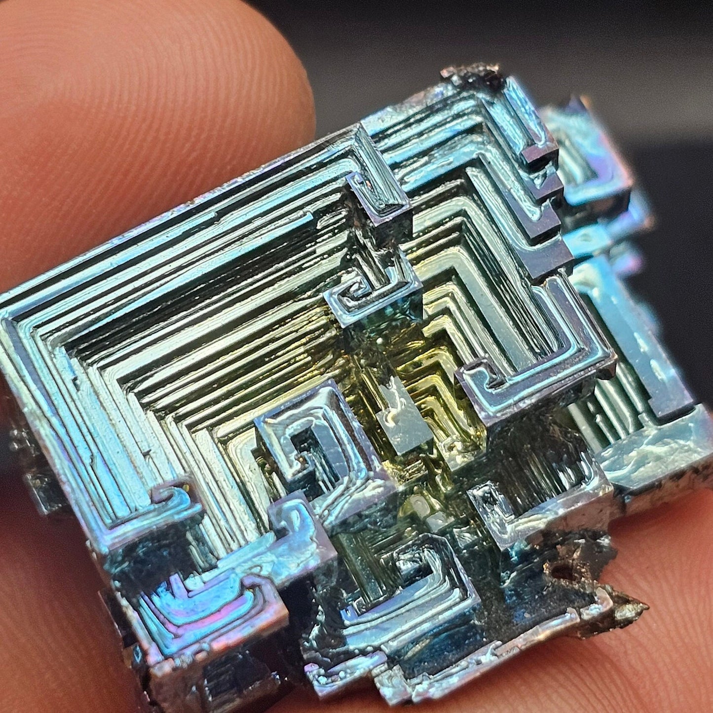 Lot of Five Bismuth Crystals